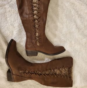 Kohl's lace up boots